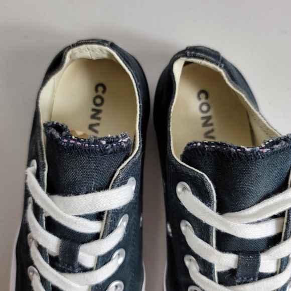 Converse All Star Low Canvas Double Tongue Womens - Picture 9 of 11